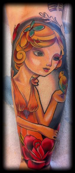 The good girl Tattoo Design Thumbnail